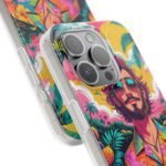 Tropical Hawaiian Shirt Man Flexi Phone Case
