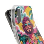 Tropical Hawaiian Shirt Man Flexi Phone Case