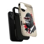 Gorilla Smoking Cigar Phone Case — Tough Businessman Design